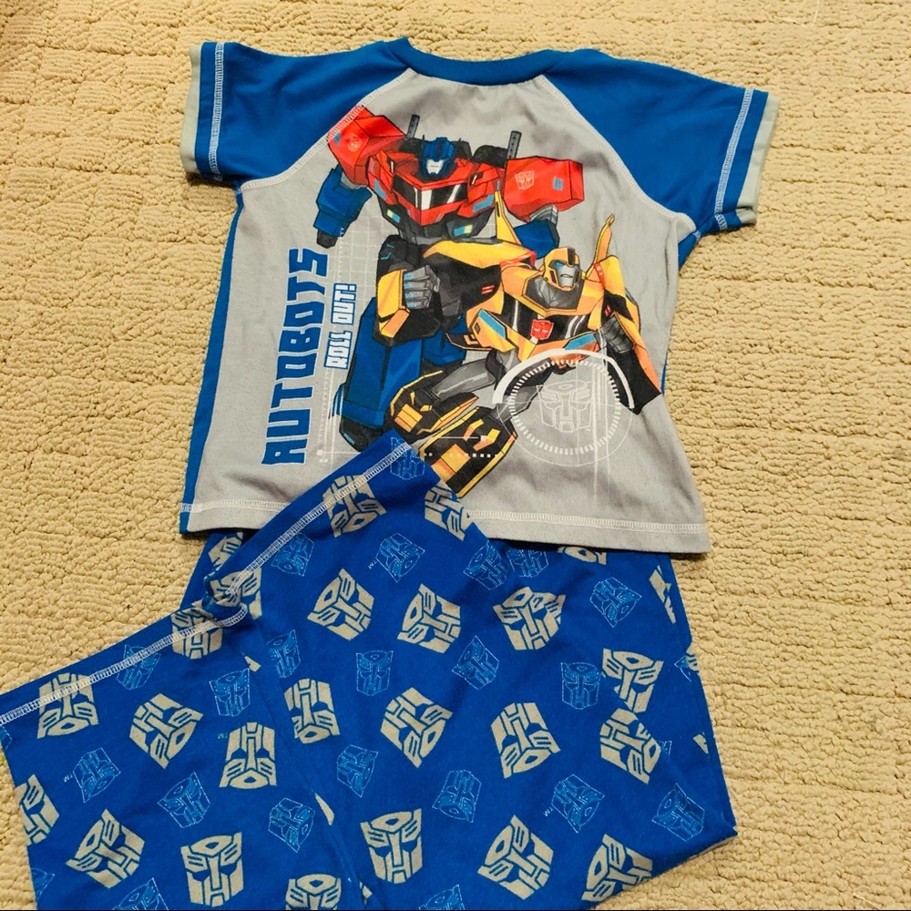 Transformers Boys RoBot in Disguise Pajamas Size 6